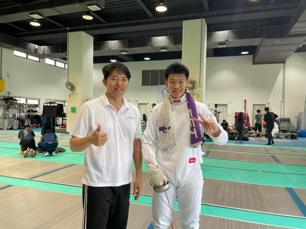 215陳信安同學獲選2024年世界中學生運動會擊劍代表隊國手